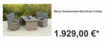 OBI Merxx Gartenmöbel-Set Atrani 5-teilig Angebot