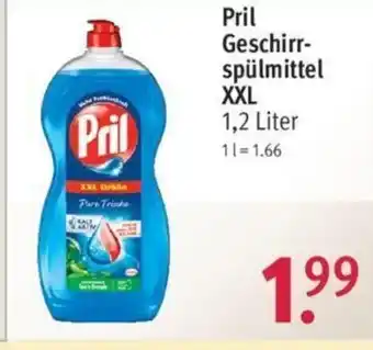 Rossmann Pril Geschirr-spülmittel XXL 1.2L Angebot