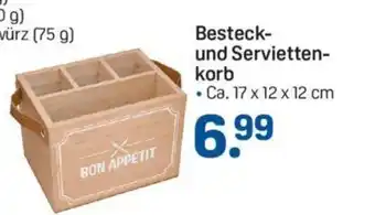 Rossmann Besteck-und Servietten-korb Angebot