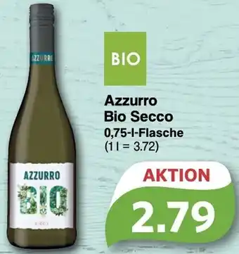 Famila Nord West Azzurro Bio Secco 0,75-L-Flasche Angebot