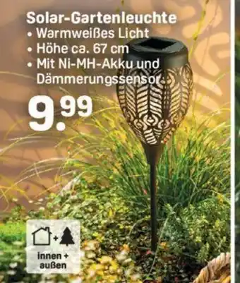 Rossmann Solar-Gartenleuchte Angebot
