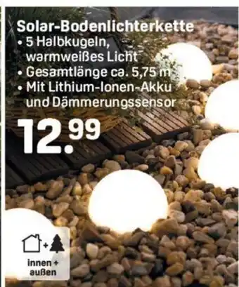 Rossmann Solar-Bodenlichterkette Angebot