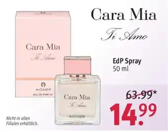 Rossmann Cara Mia Ti Amo EdP Spray 50 ml Angebot