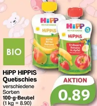 Famila Nord West HiPP HIPPIS Quetschies 100-g-Beutel Angebot