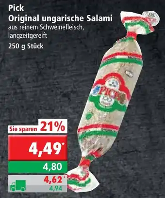 L. STROETMANN GROSSMARKT Pick Original ungarische Salami 250g Angebot