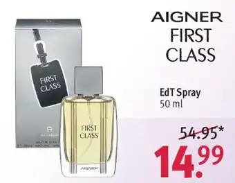 Rossmann AIGNER FIRST CLASS EdT Spray 50 ml Angebot