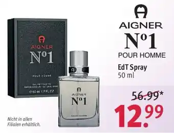 Rossmann AIGNER Nº1 POUR HOMME EdT Spray 50 ml Angebot