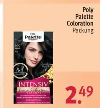 Rossmann Poly Palette Coloration Angebot