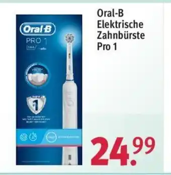 Rossmann Oral-B Elektrische Zahnbürste Pro 1 Angebot