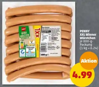 PENNY PENNY XXL Wiener Würstchen 800-g Packung Angebot