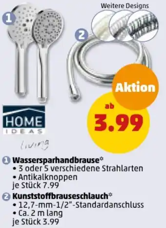 PENNY Home Ideas Living Wassersparhandbrause Angebot