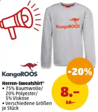 PENNY KangaROOS Herren-Sweatshirt Angebot