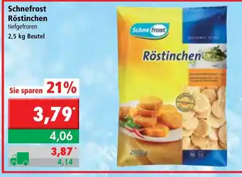 L. STROETMANN GROSSMARKT Schnefrost Röstinchen 2,5kg Beutel Angebot