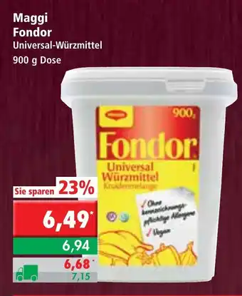 L. STROETMANN GROSSMARKT Maggi Fondor 900g Angebot