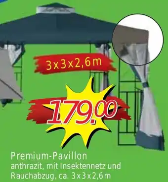 Wiglo Wunderland Premium-Pavillon 3x3x2,6m Angebot