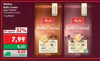 L. STROETMANN GROSSMARKT Melitta Bella Crema 1kg Beutel Angebot