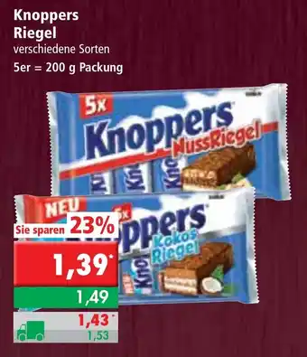 L. STROETMANN GROSSMARKT Knoppers Riegel 200g Angebot