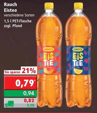 L. STROETMANN GROSSMARKT Rauch Eistee 1,5L Angebot