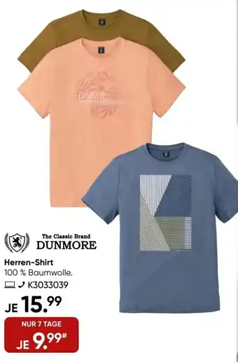 Galeria DUNMORE Herren-Shirt Angebot