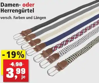 Thomas Philipps Damen- oder Herrengürtel Angebot