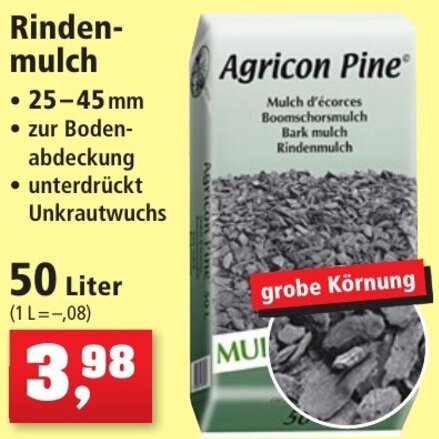 Pinien Rindenmulch Thomas Philipps