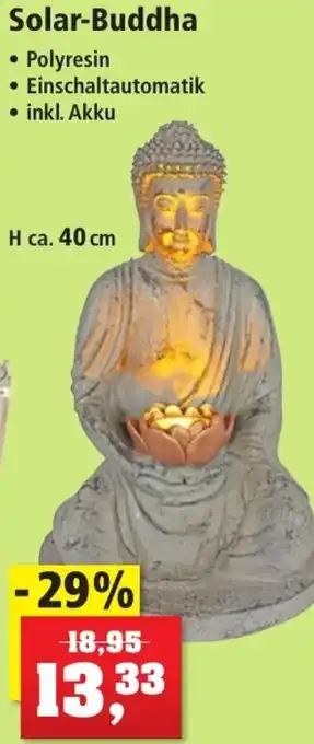 Thomas Philipps Solar-Buddha H ca. 40 cm Angebot