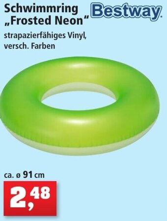 Thomas Philipps Bestway Schwimmring ,,Frosted Neon" Angebot