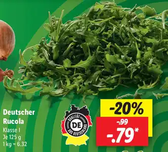 Lidl Deutscher Rucola 125 g Angebot