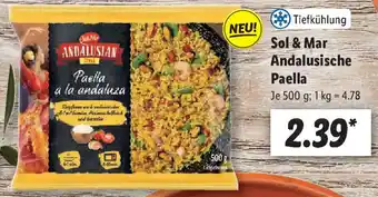 Lidl Sol & Mar Andalusische Paella 500 g Angebot