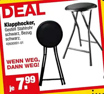 SB Lagerkauf Klapphocker Angebot