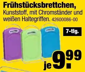 SB Lagerkauf Frühstücksbrettchen, 7-tlg. Angebot