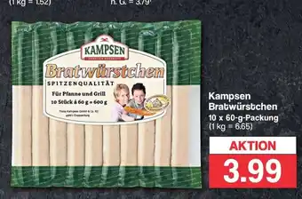 Famila Nord West Kampsen Bratwürstchen 10 x 60-g Angebot