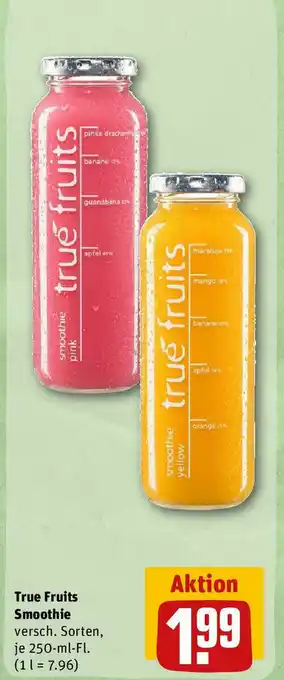 REWE true fruits smoothie 250ml Fl Angebot