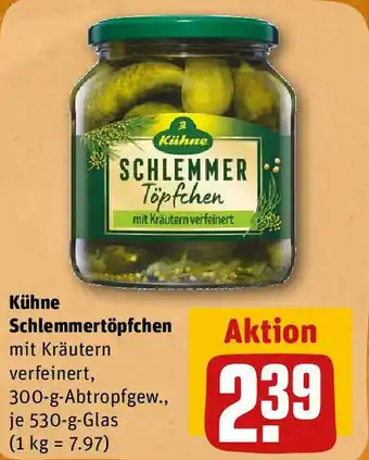 REWE Kühne Schlemmertöpfchen 300g Angebot