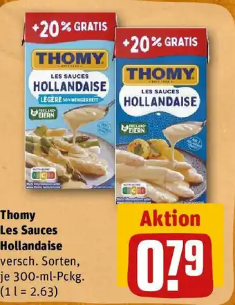 REWE Thomy Les Sauces Hollandaise 300ml Angebot