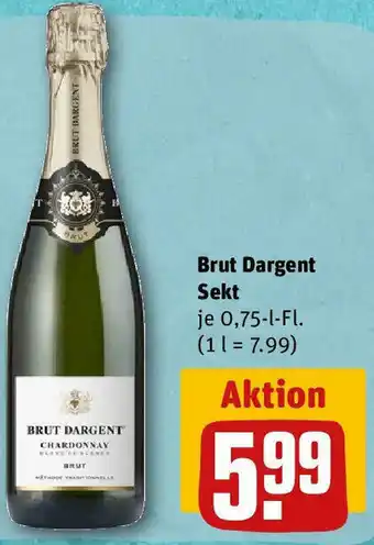 REWE Brut Dargent Sekt 0,75l Angebot