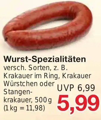 Jawoll Wurst-Spezialitäten 500g Angebot