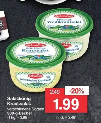 Famila Nord West Salatkönig Krautsalat 500g Angebot