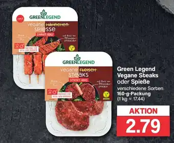 Famila Nord West Green Legend Vegane Steaks oder Spieße 160-g-Packung Angebot