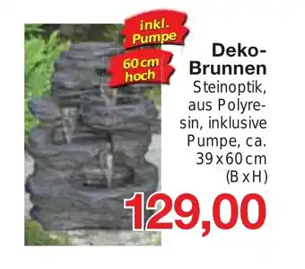 Jawoll Deko-Brunnen 39x60cm Angebot