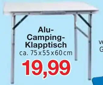 Jawoll Alu-Camping-Klapptisch 75x55x60cm Angebot