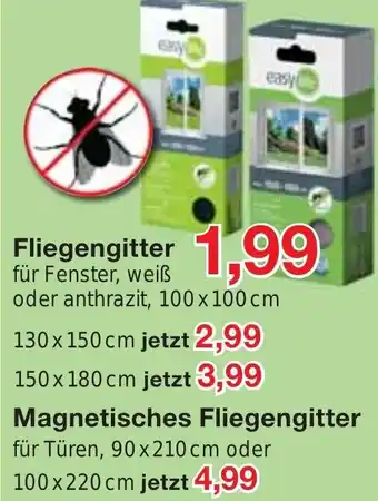 Jawoll Fliegengitter 100x100cm Angebot