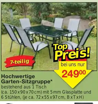 Jawoll Hochwertige Garten-Sitzgruppe 150x90x70cm Angebot