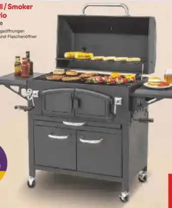 Netto Marken-Discount Holzkohlegrill-smoker grand ontario Angebot