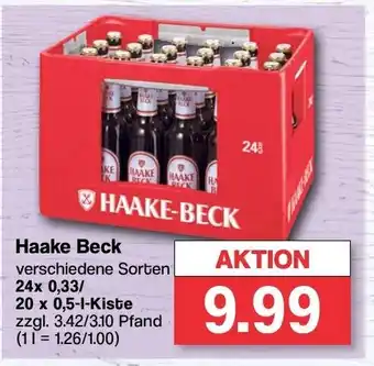 Famila Nord West Haake Beck 24*330/20*500ml Angebot