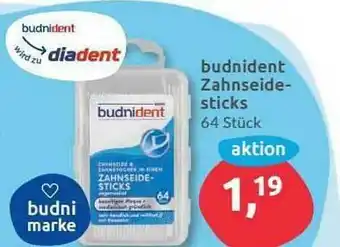 Budni Budnident Zahnseidesticks Angebot