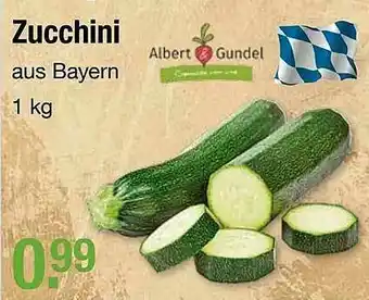 V Markt Zucchini Albert Gundel Angebot