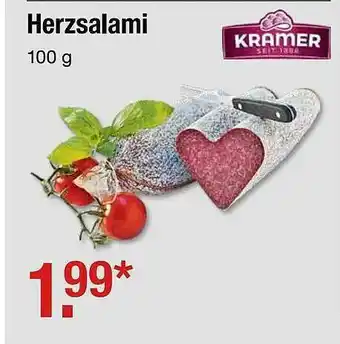 V Markt Herzsalami Kramer Angebot