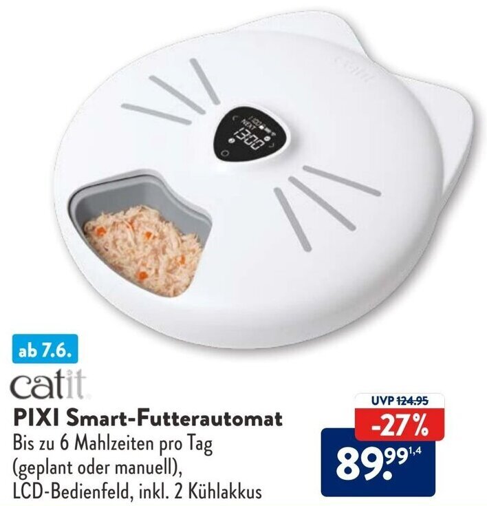 Aldi Süd catit PIXI Smart-Futterautomat Angebot