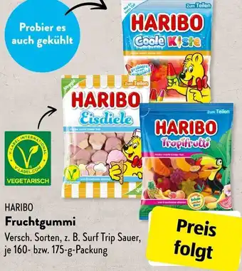 Aldi Süd HARIBO Fruchtgummi 160-175 g Packung Angebot